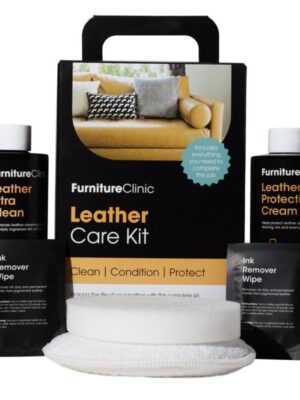 Furniture Clinic | Leather Care Kit Small | Ādas izstrādājumu kopšanas komplekts 250ml