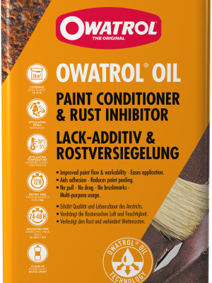 Owatrol Oil | Bezkrāsains universāls pretkorozijas līdzeklis 1L