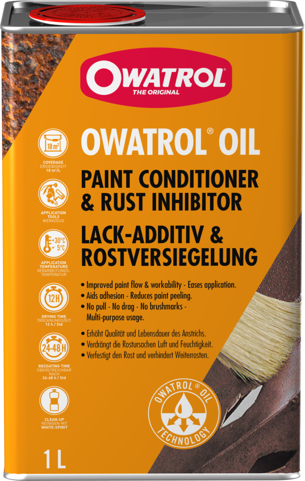 Owatrol Oil | Bezkrāsains universāls rūsas stabilizators 1L